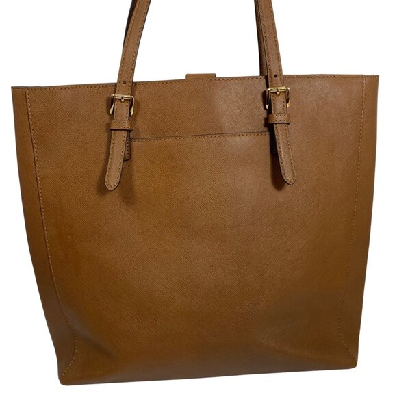 MK Michael Kors Jet Set Travel Large Saffiano Leather North/South Tote Handbag - Picture 5 of 11